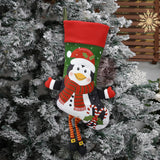 Christmas Decoration Large Santa Claus Elk Snowman Penguin Gift Bag Christmas Pendant Supplies
