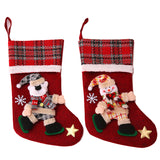 Christmas Doll Socks Christmas Decoration Children's Gift Bag Candy Socks Gift Bag