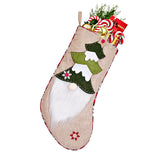 Christmas Decorations 3D Elf Faceless Dolls Christmas Socks