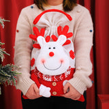 Christmas Santa Claus High end Gift Bag Christmas Eve Apple Packaging Bag Children's Candy Gift Cloth Back Bag
