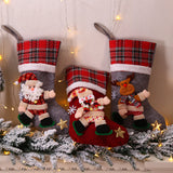 Christmas Doll Socks Christmas Decoration Children's Gift Bag Candy Socks Gift Bag