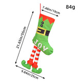 Long legged Christmas stockings, Christmas tree decorations, pendants, shopping mall windows, Christmas decorations, props