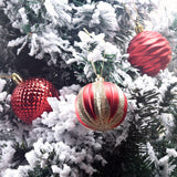 Christmas supplies, gifts, decorative balls, 6cm, 12 boxes, painted alien Christmas balls