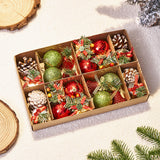 New Christmas Decorations Christmas Ball Bell Gift Pack Pinecone Drum Combination Christmas Tree Pendant