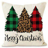 Christmas dwarf pillow cover home living room decoration pillowcase linen printed cushion cover