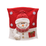 Christmas decorations, holiday home decor, chair covers, chair back covers, stool covers, Christmas chair covers