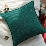 Christmas warm pillowcase light luxury holiday decoration bedroom living room cushion cover
