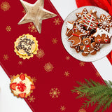 Christmas Tree Printed Table Flag Christmas Day Party Living Room Kitchen Decoration Tablecloth Tea Flag