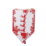 Christmas decorations, checkered tablecloth, table flag, creative English red and black checkered tablecloth, placemat, restaurant decoration supplies