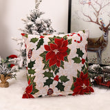 Christmas New Products: European and American Christmas Square Pillow Cover, Home Christmas Decorations, Window Display, Atmosphere Decoration Supplies