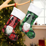 Christmas Decoration Faceless Doll 3D Christmas Socks Christmas Pendant Large Gift Bag