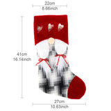 Christmas Decorations Rudolf Christmas Socks Gift Bags Christmas Candy Socks Children's Gift Bags Socks