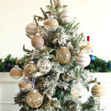 Christmas ball set, home painted ball decoration supplies, Christmas tree hanging ball ornaments