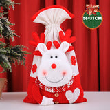 Christmas Santa Claus High end Gift Bag Christmas Eve Apple Packaging Bag Children's Candy Gift Cloth Back Bag