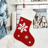 Christmas decorations, candy socks, embroidered Santa Claus socks, Christmas children's gifts, socks, gift bags, pendants