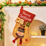 Christmas Decorations Cartoon Christmas Socks 3D Elderly Gift Socks Candy Gift Bags Decorative Socks