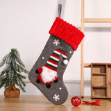Christmas decorations, candy socks, embroidered Santa Claus socks, Christmas children's gifts, socks, gift bags, pendants