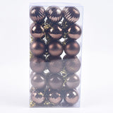 Popular 4CM36 Christmas Ball Christmas Decorations Christmas Tree Decorations Small Pendants