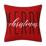 Christmas Snowman Pillow Cover, Big Red Snowman Printed Cushion Cover, Decorative Sofa Cover, Home Furnishings