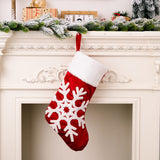 Christmas Decoration Products Creative Snowflake High end Christmas Socks Red Gift Socks Gift Bag