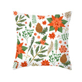 Cartoon Christmas Pillow Cover Home Office Sofa Cushion Pillowcase Home Furnishings