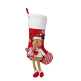 Christmas Socks Santa Claus Snowman Elk Socks Christmas Tree Pendant Gift Bag