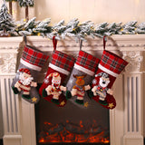 Christmas Doll Socks Christmas Decoration Children's Gift Bag Candy Socks Gift Bag