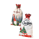 Christmas Decoration Printed Bundle Pocket Cute Forester Gift Bag Christmas Apple Bag Christmas Gift Bag