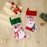 Christmas Decoration Christmas Socks Santa Claus Snowman Christmas Socks Home Decoration Christmas Socks Gift Bag