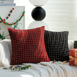 Christmas warm pillowcase light luxury holiday decoration bedroom living room cushion cover
