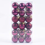 Popular 4CM36 Christmas Ball Christmas Decorations Christmas Tree Decorations Small Pendants