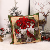 Christmas New Products: European and American Christmas Square Pillow Cover, Home Christmas Decorations, Window Display, Atmosphere Decoration Supplies