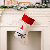 Christmas Decorations Cartoon Christmas Socks Creative Elk Santa Claus Christmas Gift Socks Gift Bag