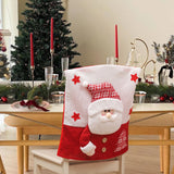 Christmas decorations, holiday home decor, chair covers, chair back covers, stool covers, Christmas chair covers
