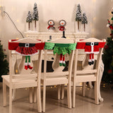 Christmas Chair Cover New Santa Belt Chair Cover Christmas Elf Chair Cover Girl Dress Chair Cover