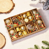 New Christmas Decorations Christmas Ball Bell Gift Pack Pinecone Drum Combination Christmas Tree Pendant