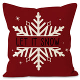 Christmas tree snowflake pillow cover holiday party living room sofa decoration pillowcase linen cushion cover