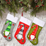 Christmas Decoration Knitted Rudolf Christmas Socks Christmas Children's Day Gifts Home Shopping Mall Decoration