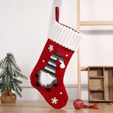 Christmas decorations, candy socks, embroidered Santa Claus socks, Christmas children's gifts, socks, gift bags, pendants