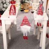 Christmas decoration supplies Rudolf table flag creative three-dimensional elderly dining table decoration tablecloth placemat