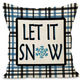 Christmas tree checkered pillow cover holiday bedroom decoration pillowcase office seat linen waist pillowcase