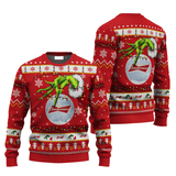 Budweiser Grinch Hand Stock Ugly Sweater