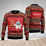 Budweiser Yeti Ugly Sweater