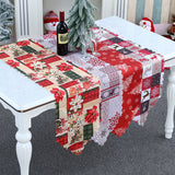 Christmas decorations printed fabric tables party tablecloths