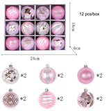 Christmas tree, colorful ball pendant, Christmas ball, Christmas gift decoration