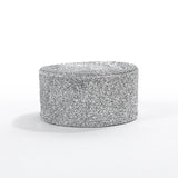 New Gold Onion Cloth Christmas Ribbon Gold Powder Decorative Bow Material Christmas Wire Edge Weaving Ribbon Decoration