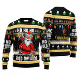 Captain Morgan Drunken Santa Ugly Sweater