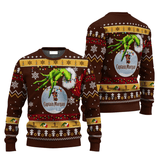 Captain Morgan Grinch Hand Stock Ugly Sweater
