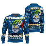 Corona Extra Grinch Hand Stock Ugly Sweater