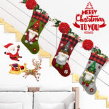 Christmas Decoration Gift Faceless Doll Christmas Socks Pendant Santa Claus Children's Christmas Gift Bag